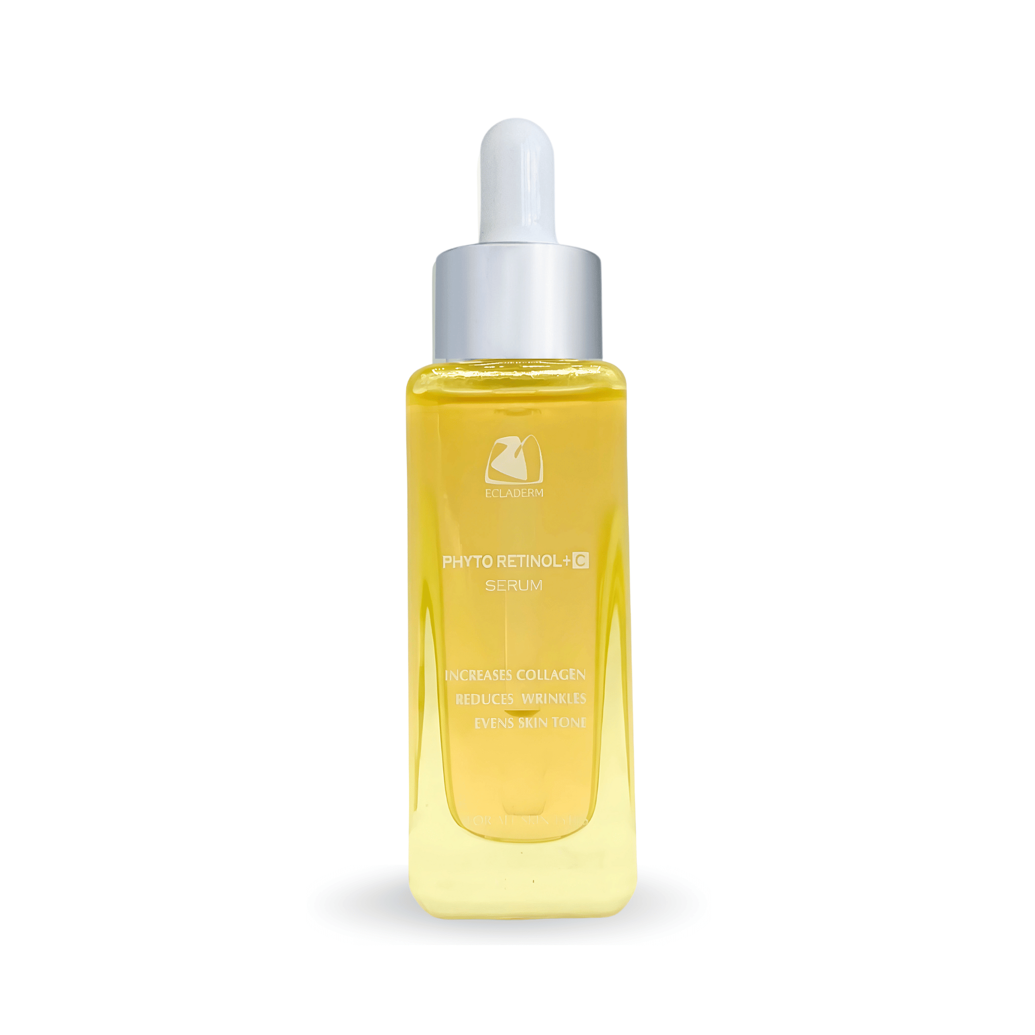 Ecladerm Phyto Retinol + C Serum is an anti-aging formula with Bakuchiol & Vitamin C