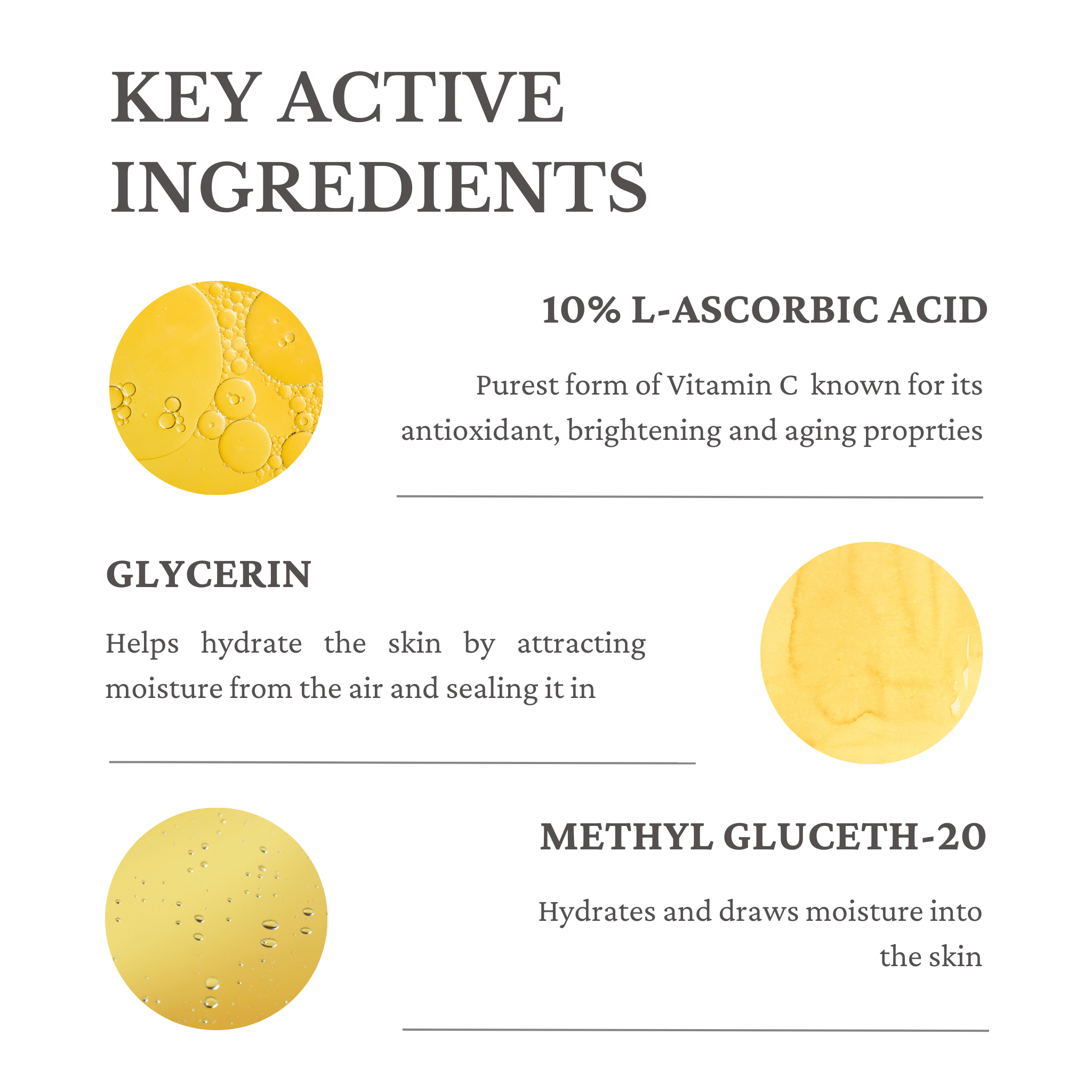 10% Vitamin C Serum | Brightening & Anti-Aging