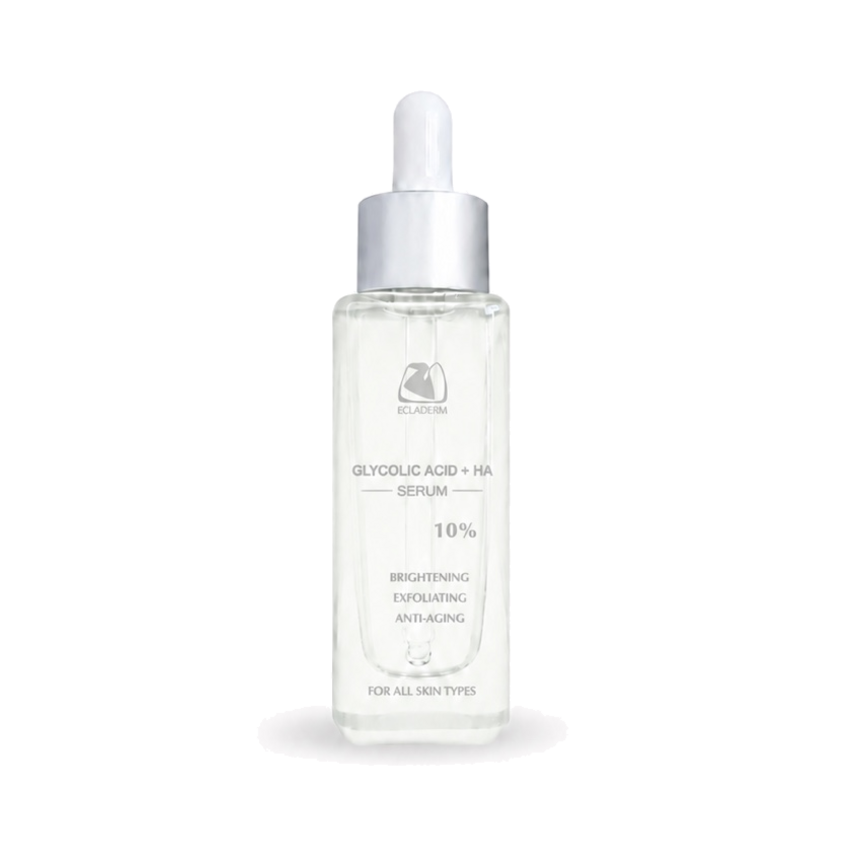 10% Glycolic Acid +HA Serum | Exfoliating &amp; Peeling