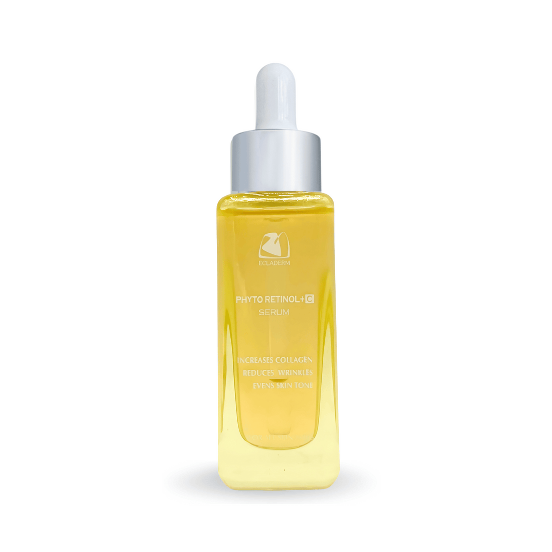 Ecladerm Phyto Retinol + C Serum is an anti-aging formula with Bakuchiol & Vitamin C